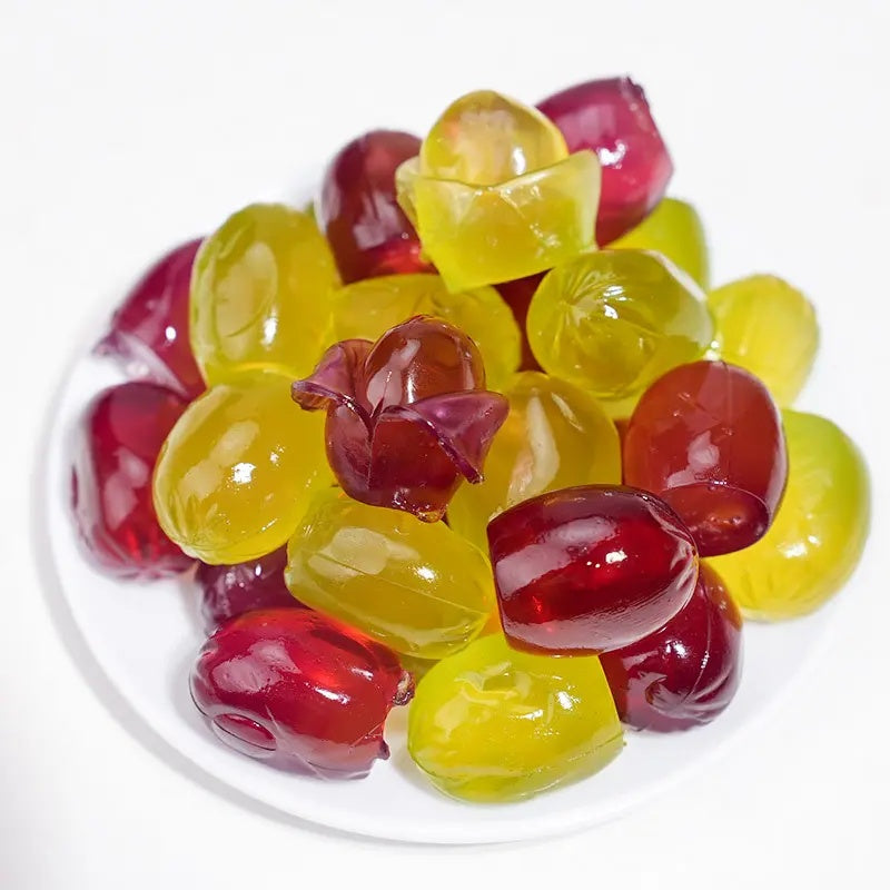 LUCKY DEER,halal,Fruits Gummy Candy/Peeled gummies-Ready Stock Gummy Candy With Jam-Local inventory, [Local stock Fast delivery]pop candy tiktok shop Food Gummy Snacks Fruity Chewy