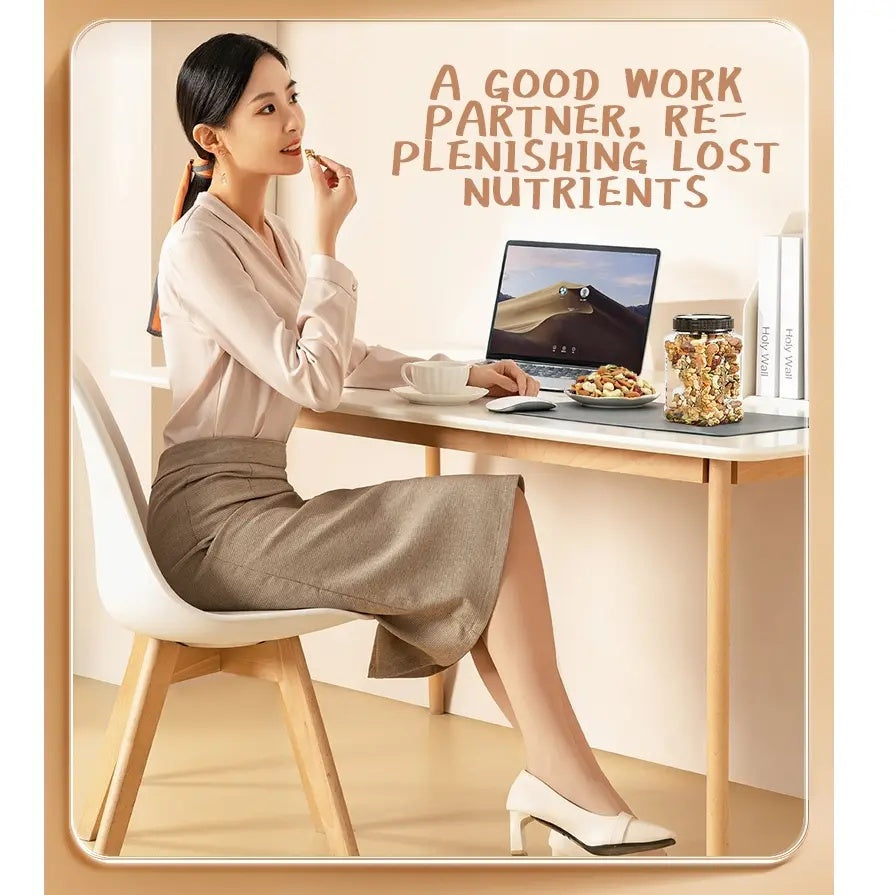 halal,Healthy Roasted Mix Nuts & Dried Fruits – 500gm Product of Malaysia with Imported Premium Ingredients - Ready Stock，tiktok shop[Local stock Fast delivery] Food,almond nut wansue Red Fruits Black Snack Cashew kacang mixed low Macadamia