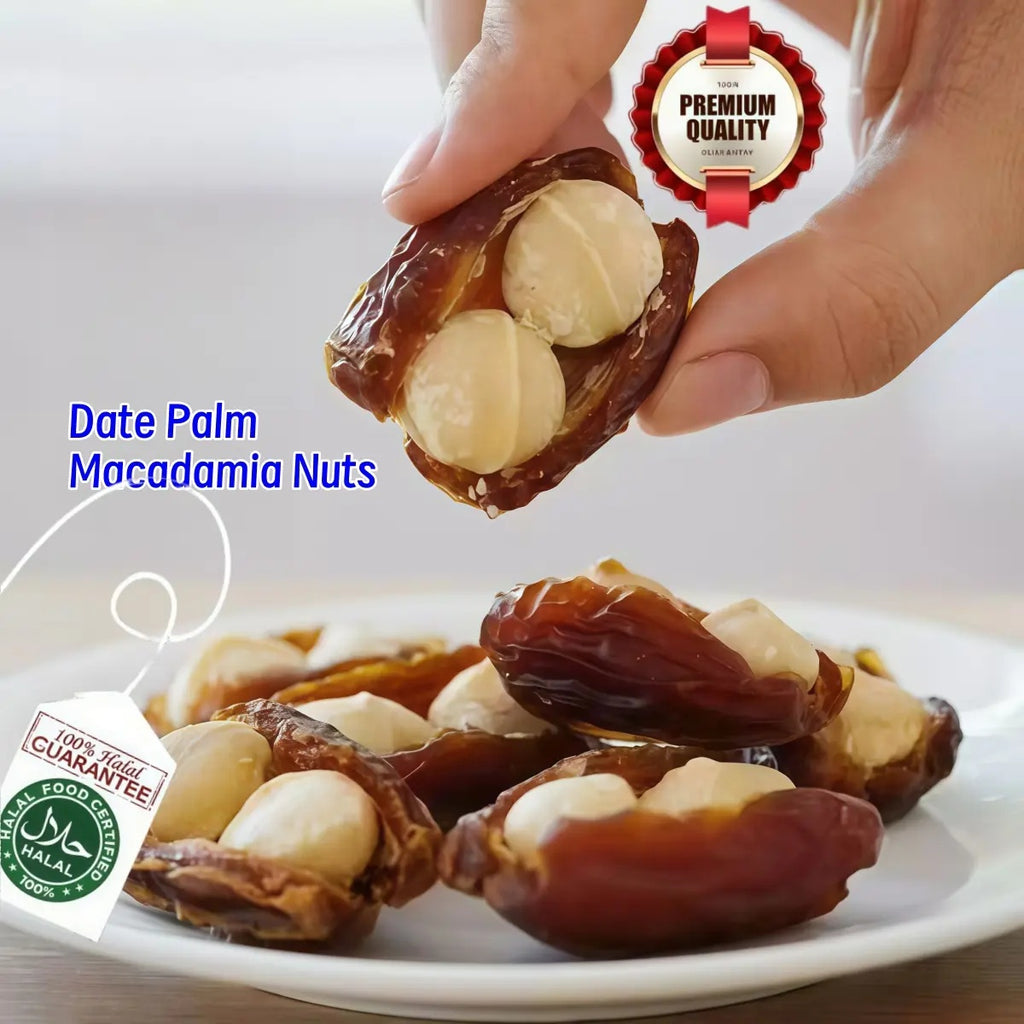Chinese Snack Set,halal,Date Palm+Macadamia Nuts，Individually Packaged tiktok shop[Local stock Fast delivery] Food